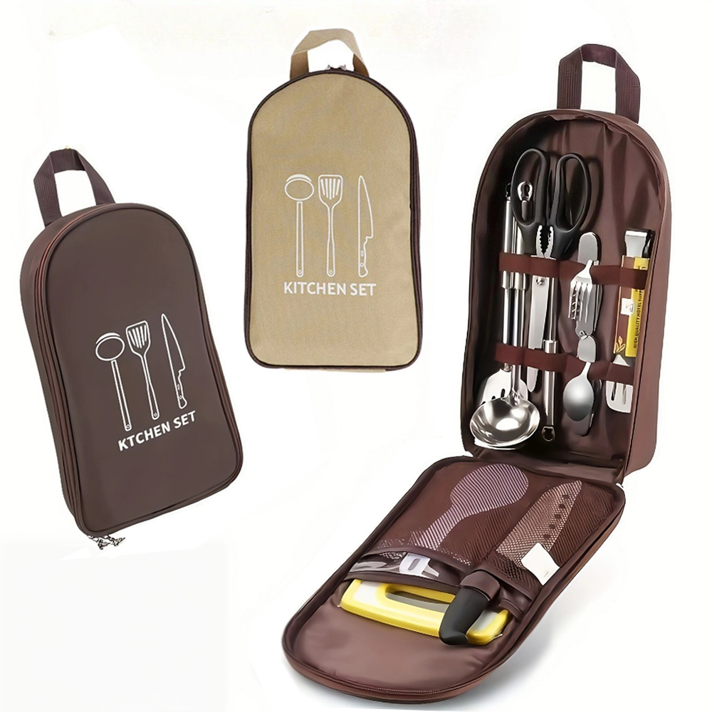 Camping Cooking Windscreen - Bolsa de cocina portátil para exteriores,