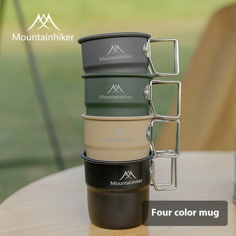 Quechua Camping Cooking Set - Mountainhiker-vasos de acampada, tazas de aluminio,