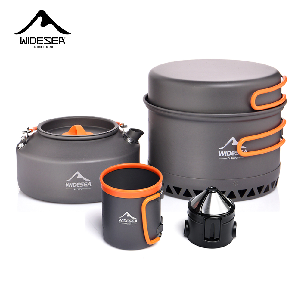 Camping Cooking Kit - Vajilla para acampar, juego de utensilios