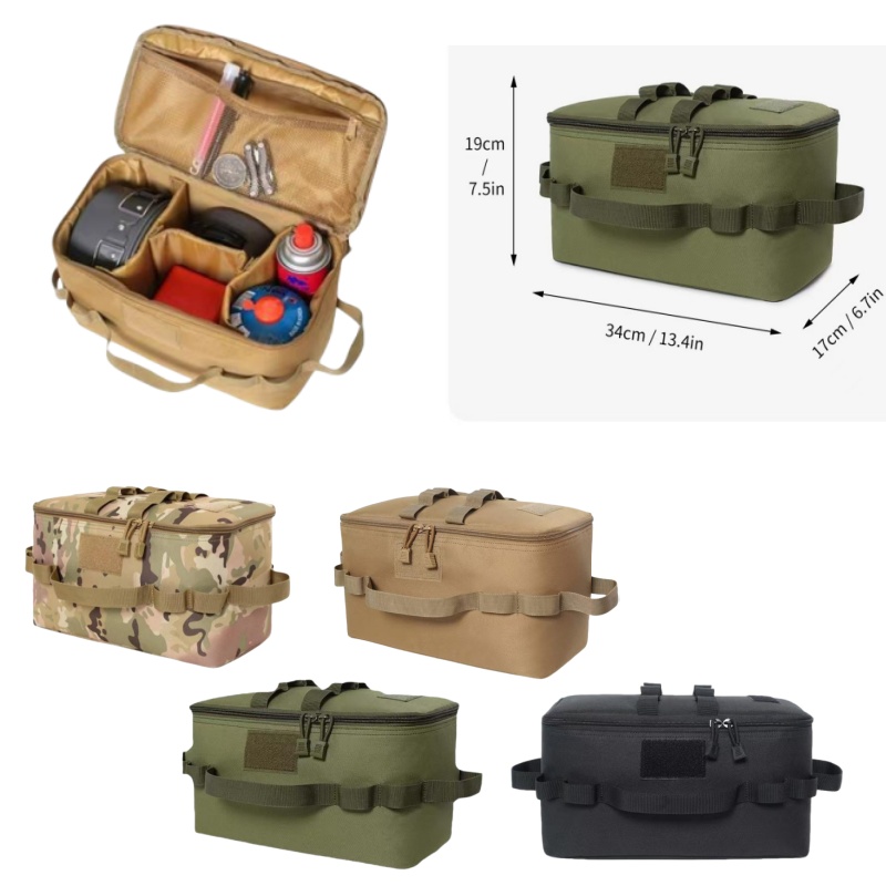 Camping Cooking Utensil Bag - Bolsa para exteriores, bolsa de almacenamiento