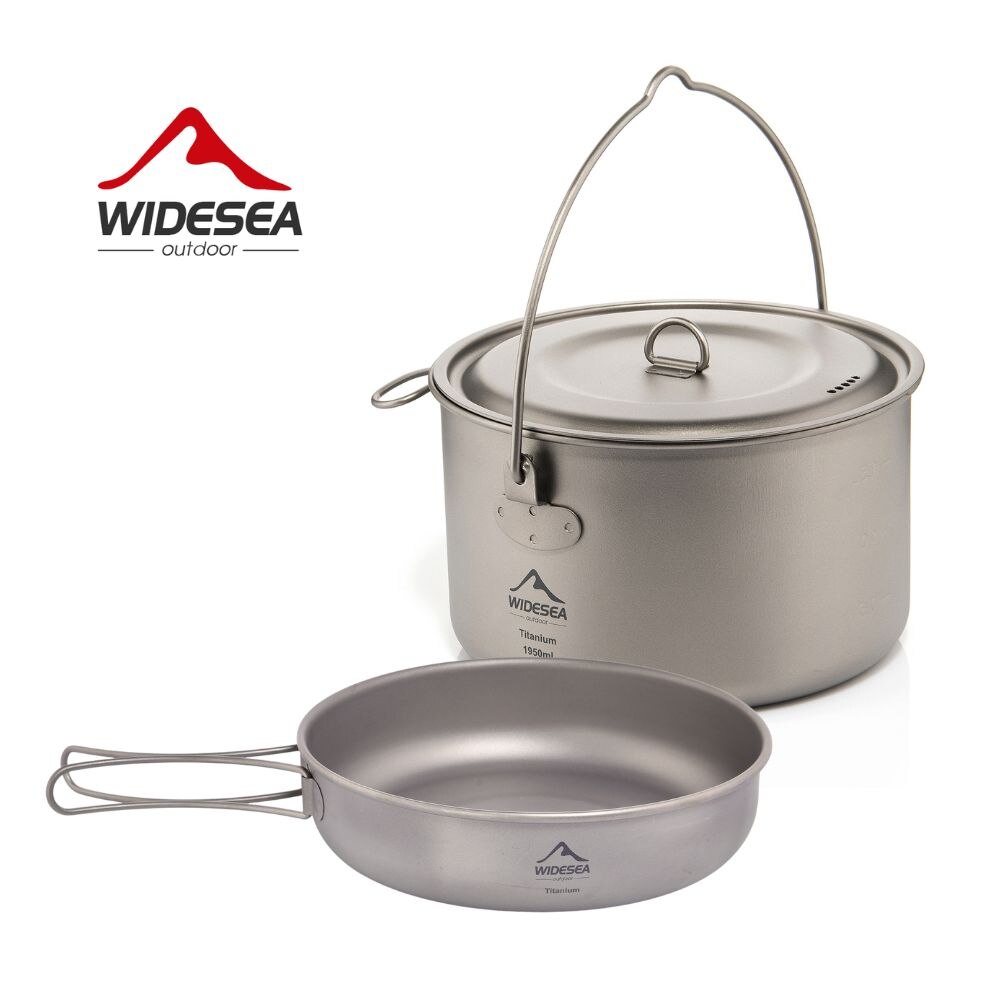 Camping Cooking Unit - Widesea-vajilla para acampar, juego de utensilios
