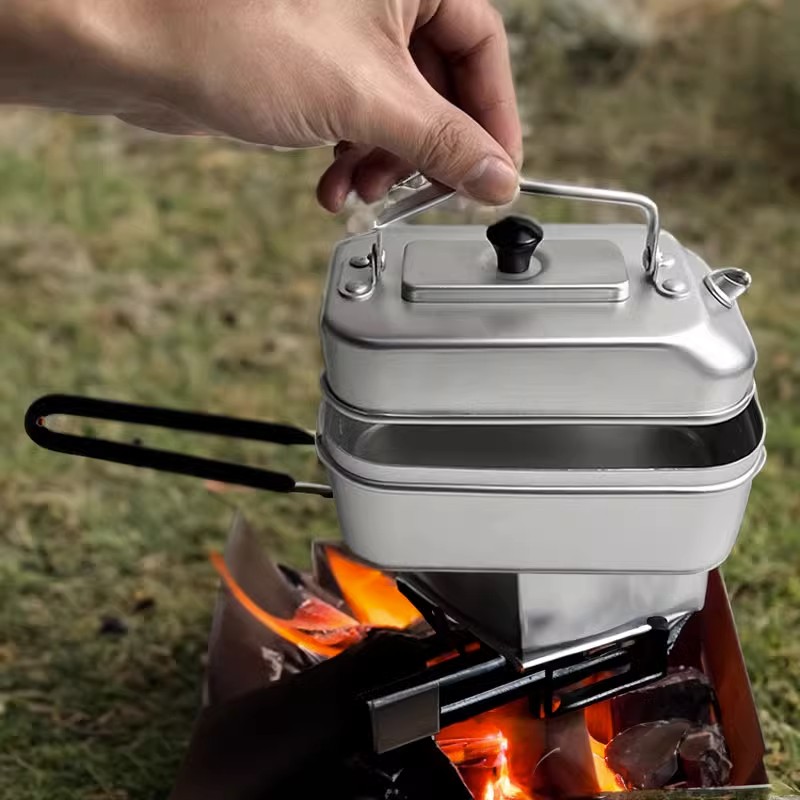 Camping Cooking Unit - Tetera portátil ultraligera para Picnic, Camping,
