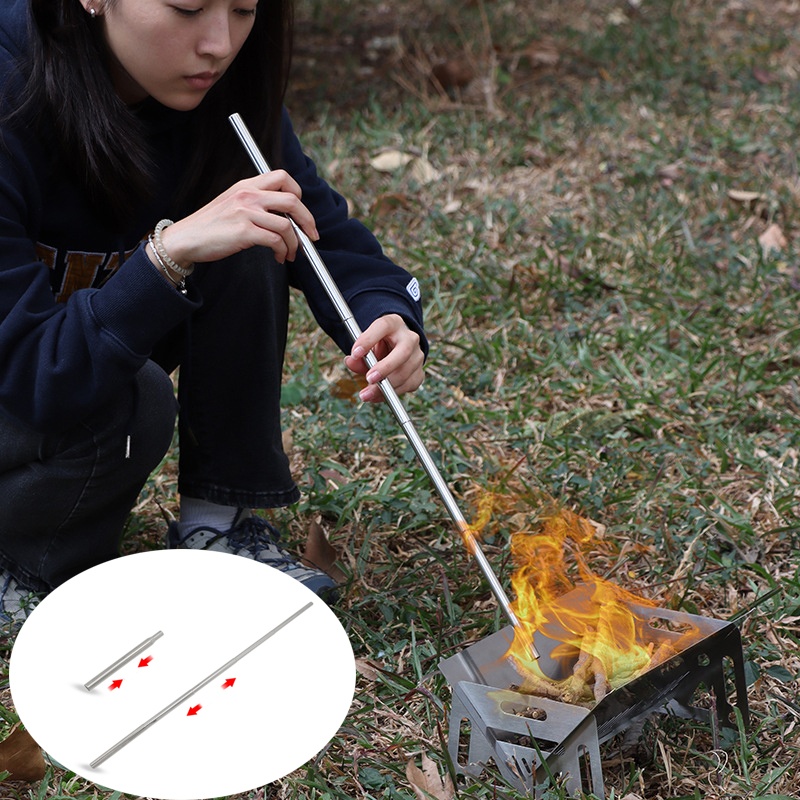 Camping Cooking Youtube - Tubo de fuego de soplado extensible,