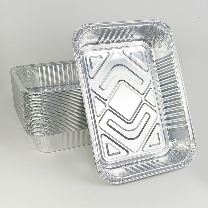 Aluminum Foil Heavy Duty - Bandejas de aluminio desechables de 4900