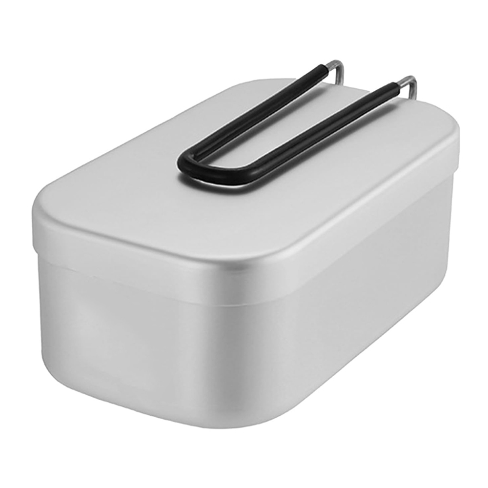 Camping Cooking Unit - Fiambreras de aluminio de 800ML, utensilios