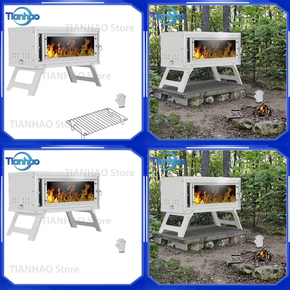 Camping Cooking Must Haves - Nueva Parrilla de Carbón Portátil Plegable