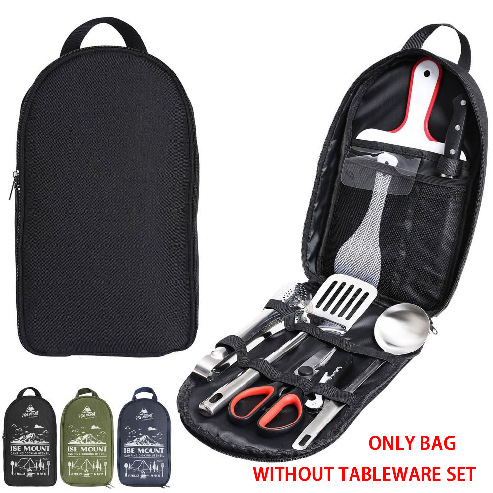 Camping Cooking Utensil Bag - Juego de utensilios de Picnic, bolsa