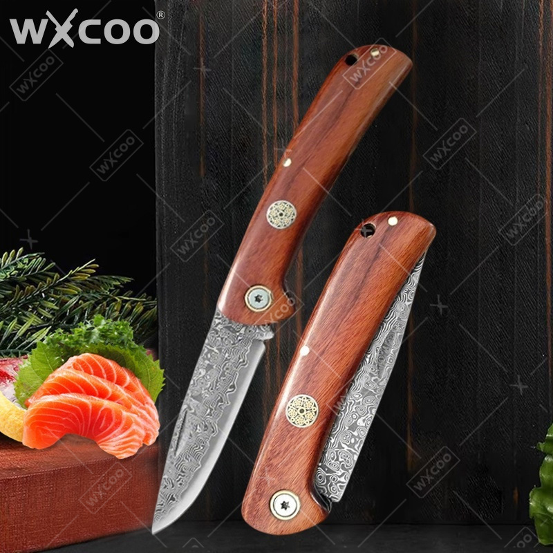 Camping Cooking Knives - Cuchillo Plegable WXCOO, Cuchillo de Bolsillo