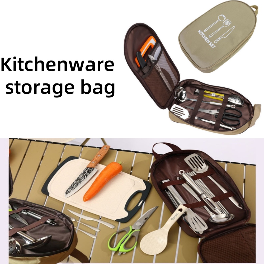 Camping Cooking Equipment Bag - Bolsa portátil para cocinar al aire