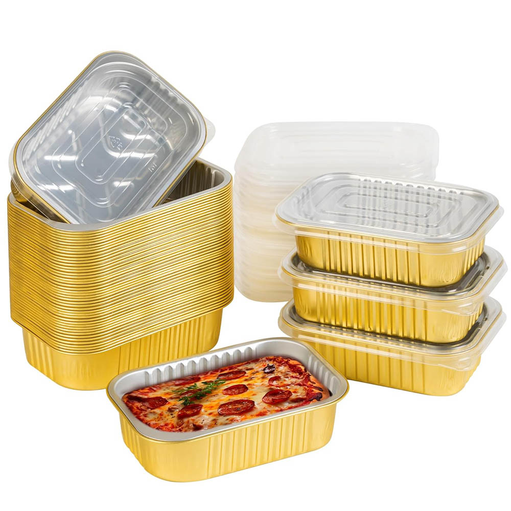 Aluminum Foil Heavy Duty - Pequeños Recipientes de Aluminio Resistentes con
