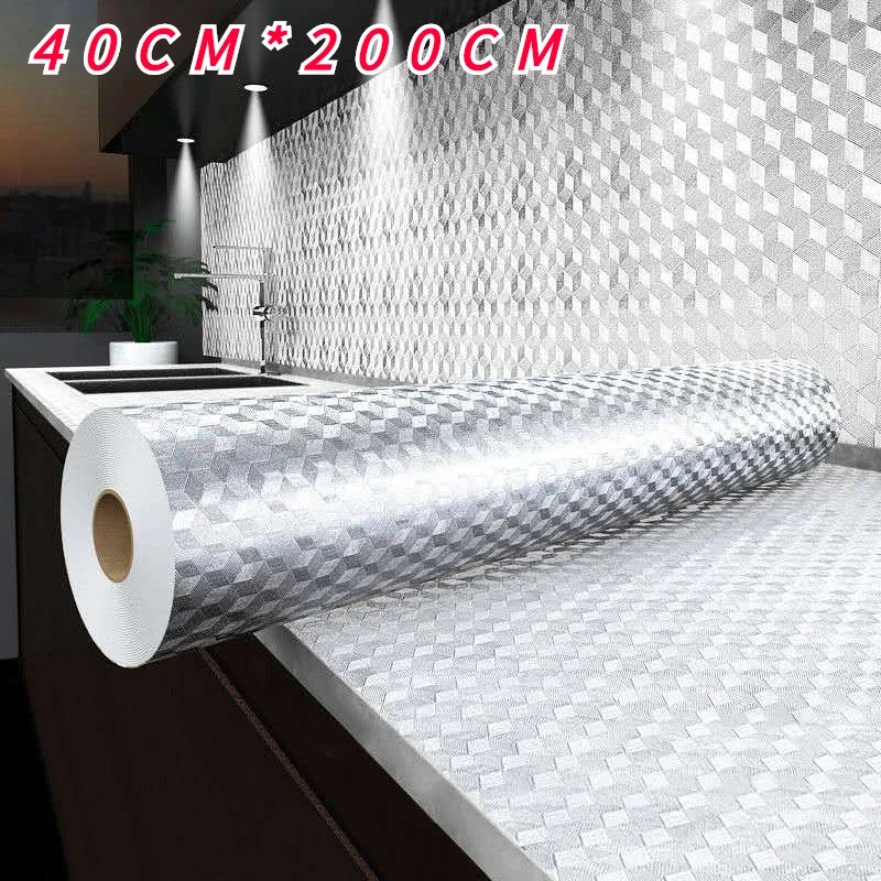 Aluminum Foil Heavy Duty - Papel Adhesivo Antigrasa para Cocina, Resistente