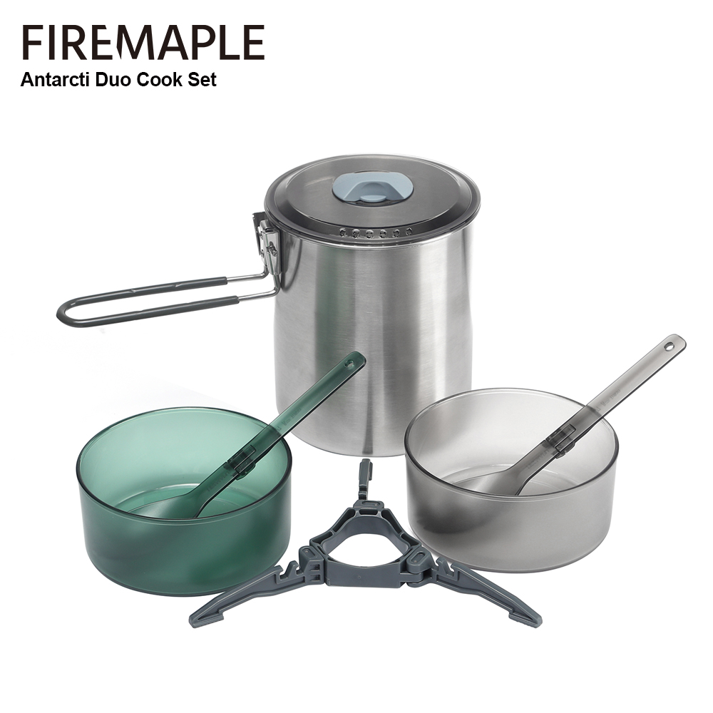 Quechua Camping Cooking Set - Juego de cocina para acampar Fire-Maple