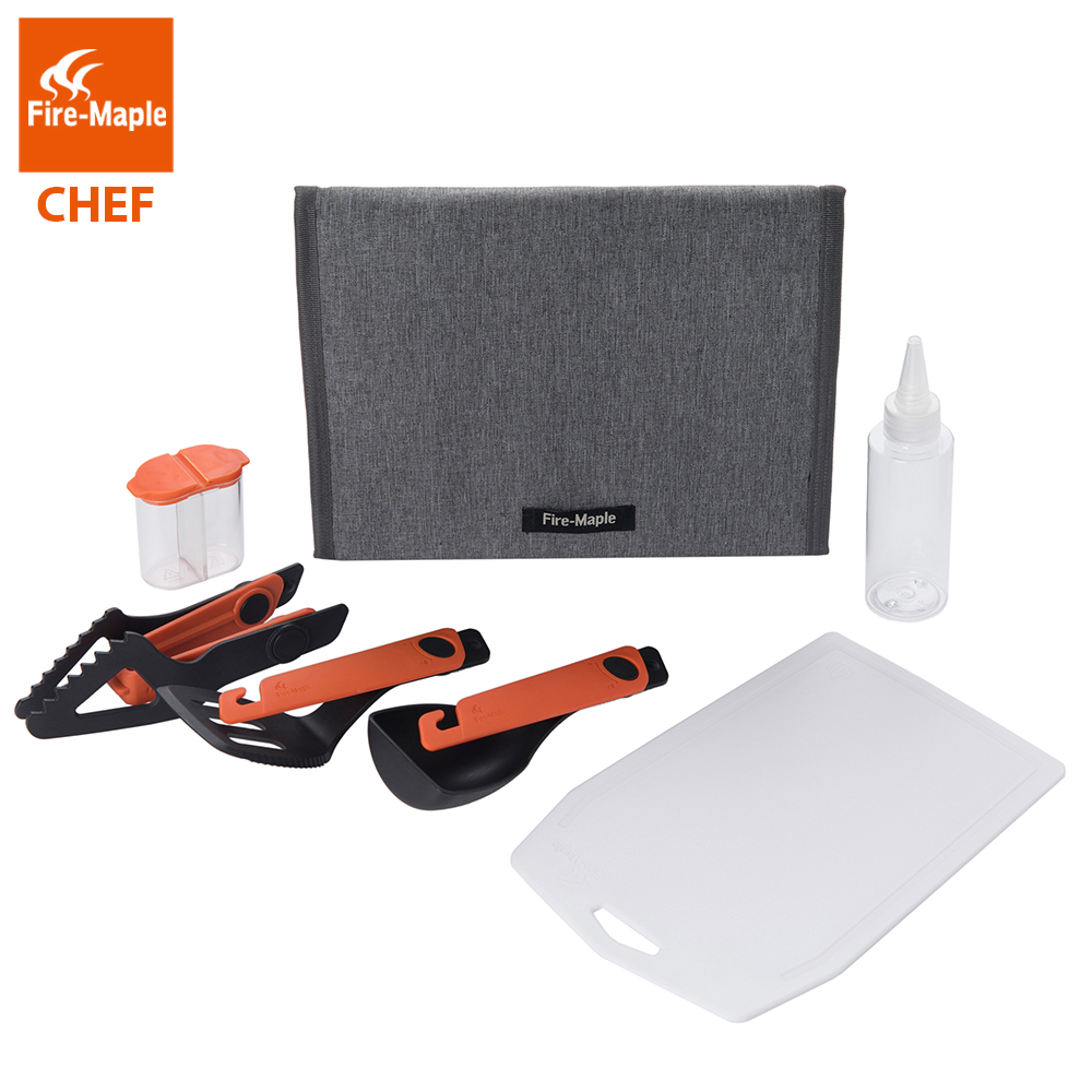Camping Cooking Essentials Kit - Fire Maple-Kit de utensilios de cocina