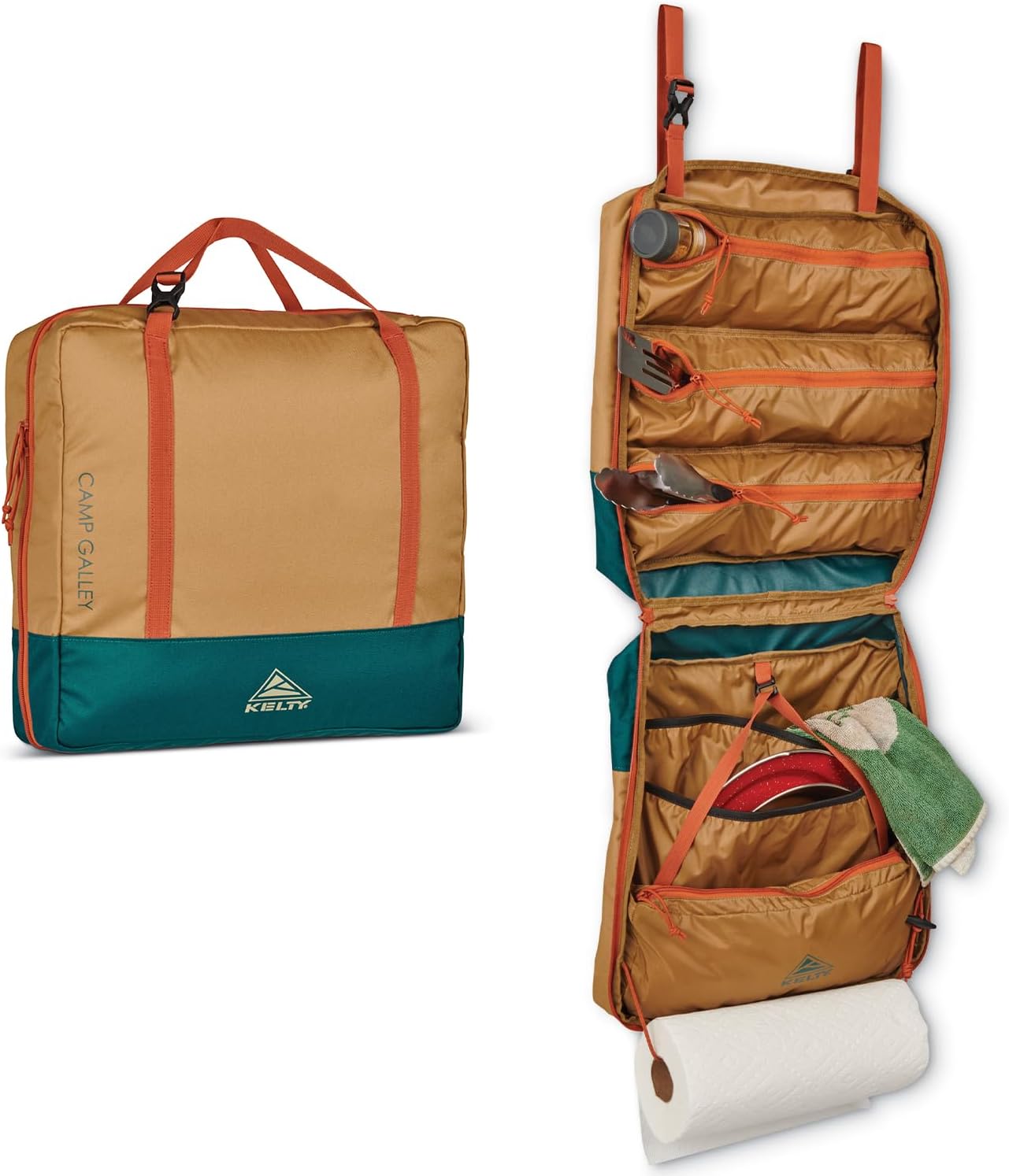 Camping Cooking Essentials Kit - Organizador de Artículos Esenciales para Cocinar
