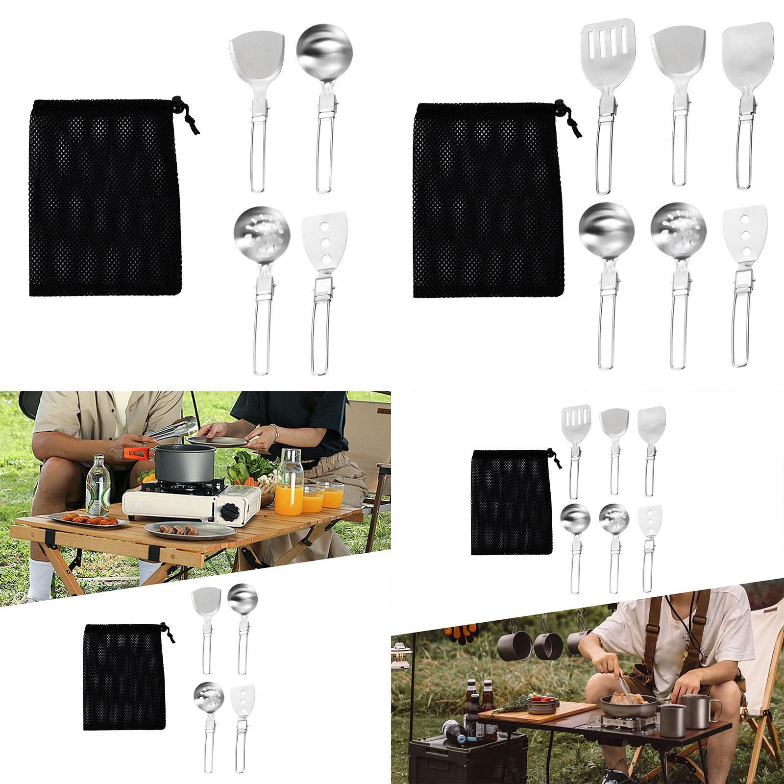 Camping Cooking Utensil Bag - Juego de utensilios de cocina para