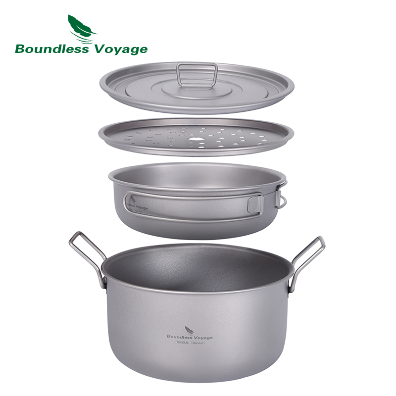 Camping Cooking Unit - Olla de cocina para acampar de