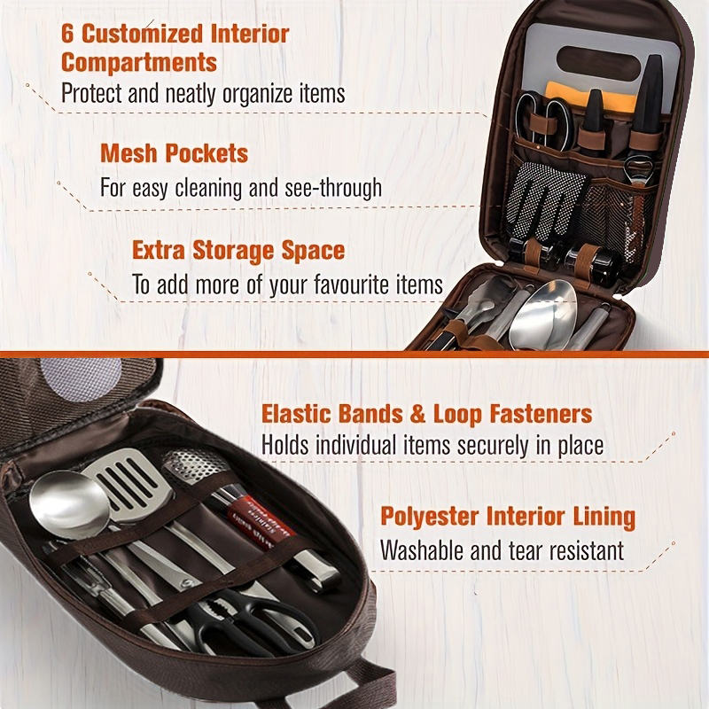 Bolsa de cocina para exteriore - Camping Cooking Equipment Bag reseña y precio