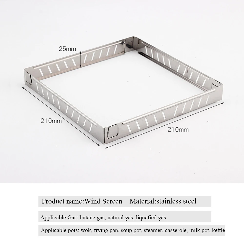 Estufa de Gas para exteriores, - Camping Cooking Windscreen reseña y precio