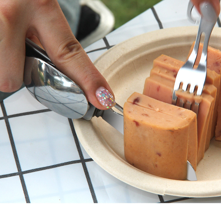 Juego de tenedor y cuchara mul - Quechua Camping Cooking Set reseña y precio