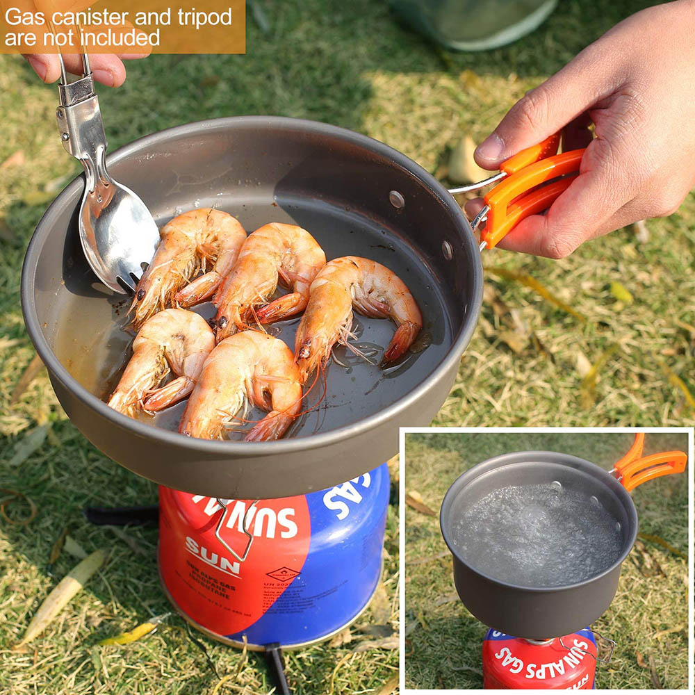 Juego de utensilios de cocina  - Camping Cooking Equipment Bag reseña y precio