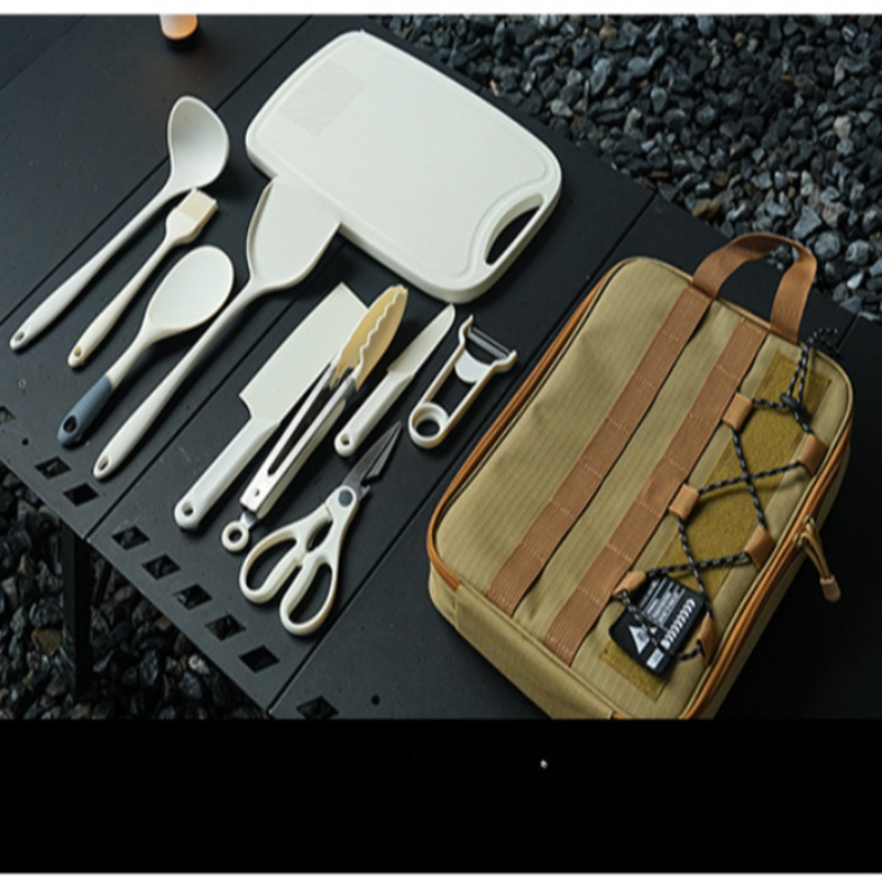 Juego de utensilios de cocina  - Camping Cooking Equipment Bag reseña y precio