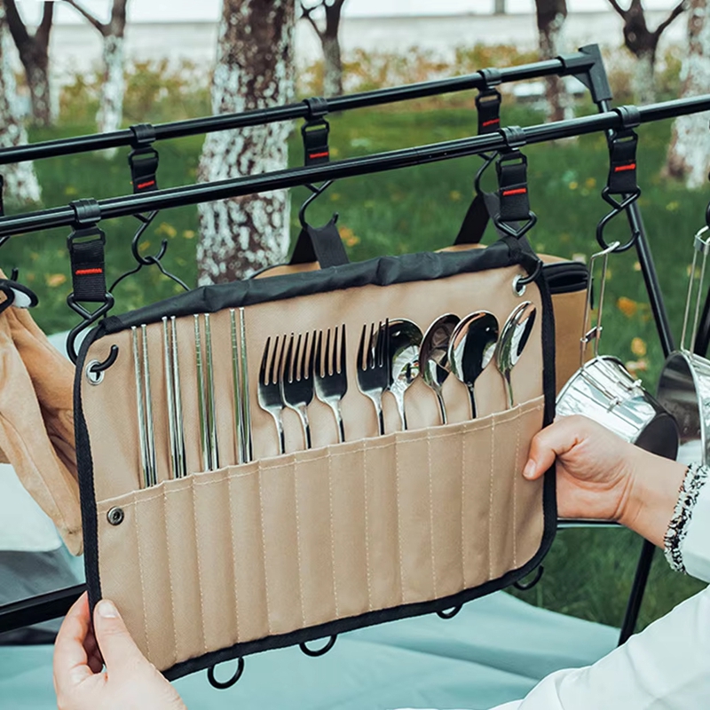 Bolsa de almacenamiento portát - Camping Cooking Utensil Bag reseña y precio