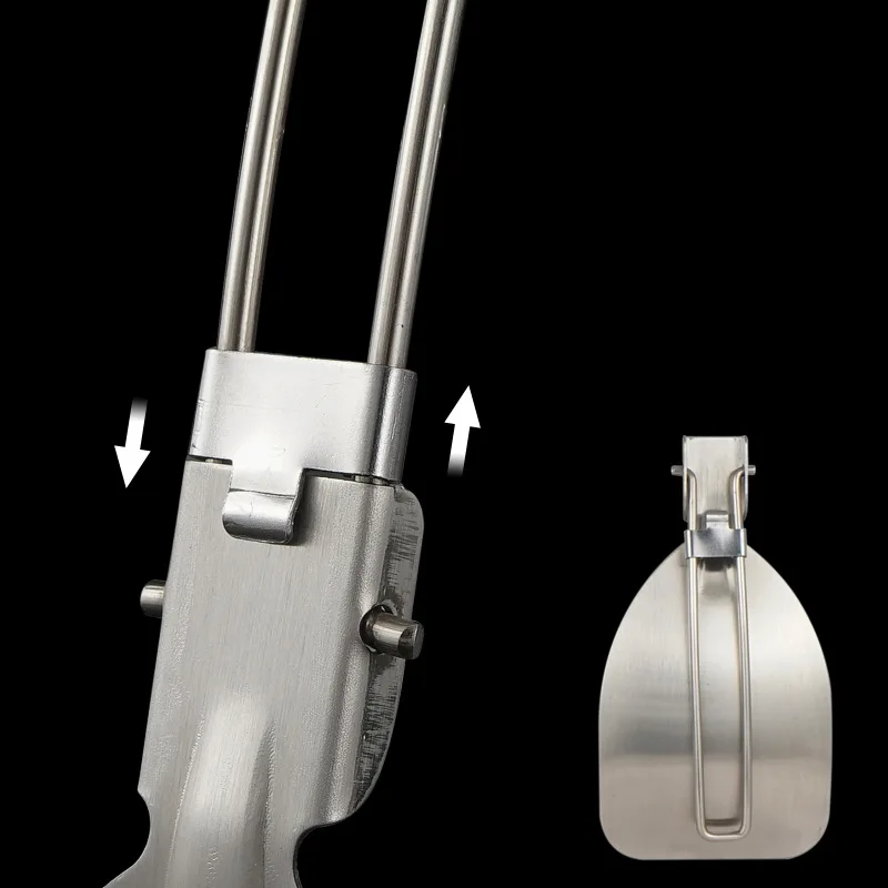 Espátula plegable para acampar - Quechua Camping Cooking Set reseña y precio