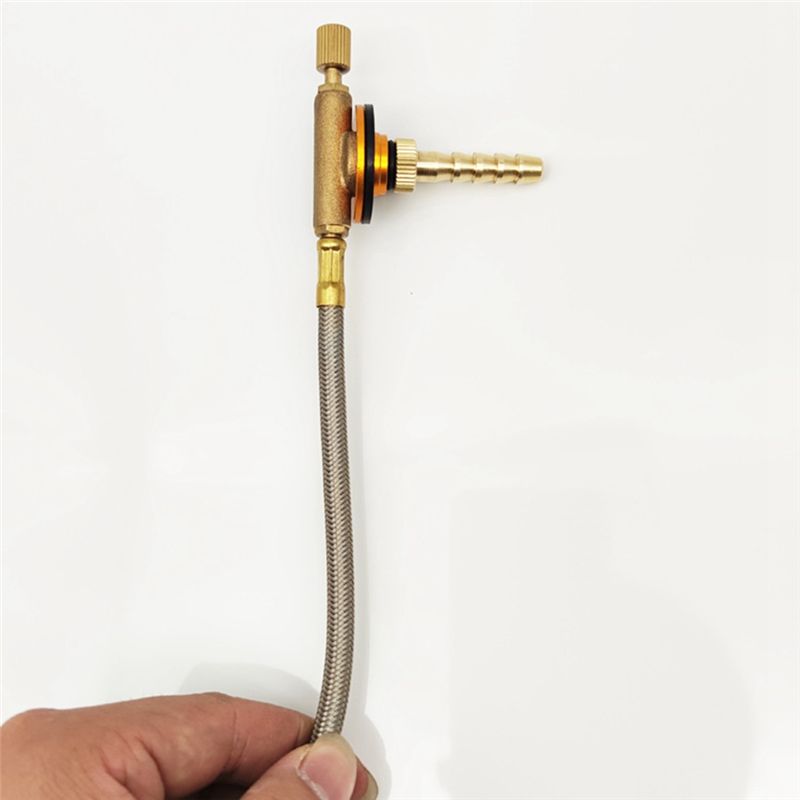 Adaptador de válvula de tanque - Camping Cooking Youtube reseña y precio