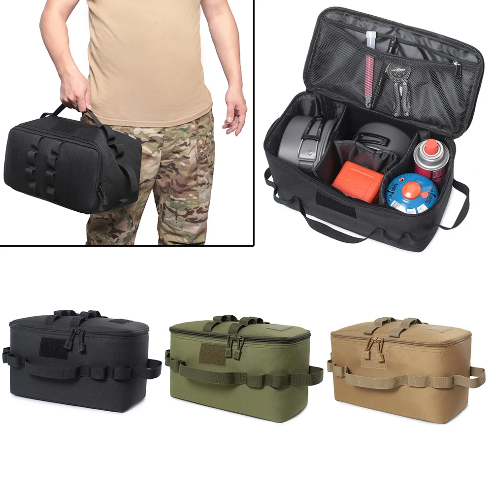Bolsa táctica, bolsa de almace - Camping Cooking Utensil Bag reseña y precio