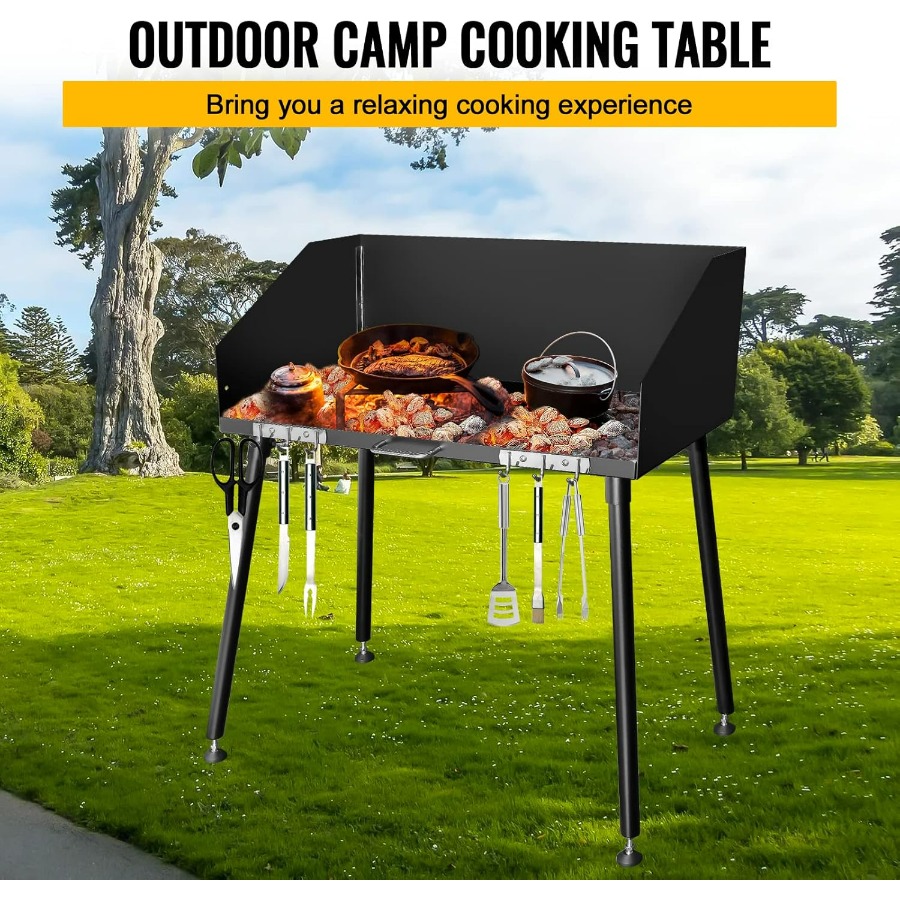 Mesa de cocina para horno hola - Camping Cooking Windscreen reseña y precio
