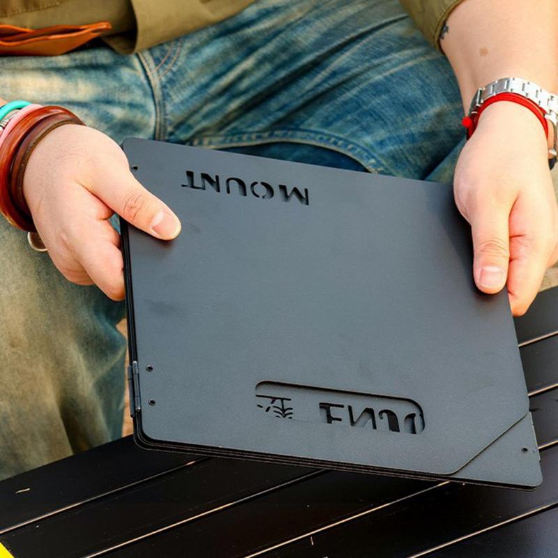 Estufa de Gas de cuatro pliegu - Camping Cooking Windscreen reseña y precio