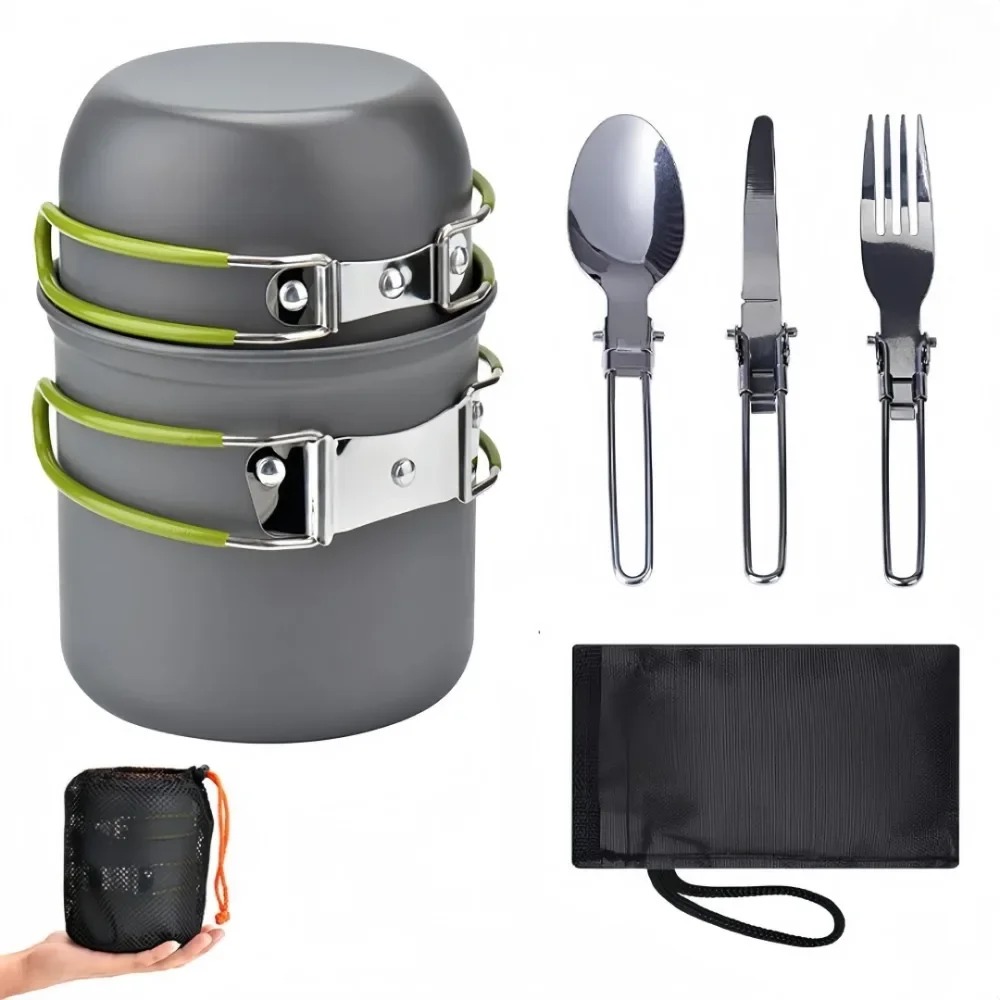 Utensilios de cocina portátile - Camping Cooking Equipment Bag reseña y precio