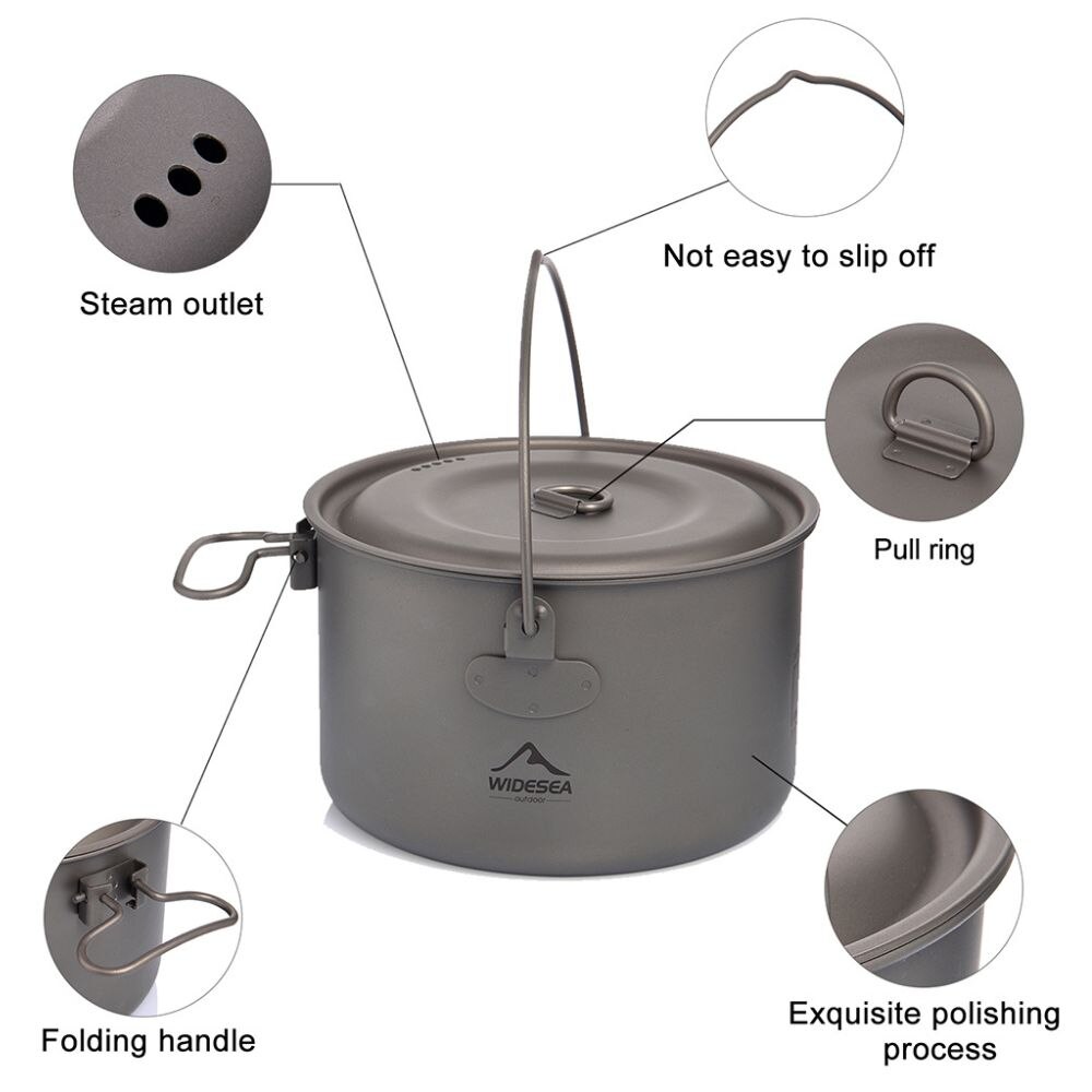 Widesea-vajilla para acampar,  - Camping Cooking Unit reseña y precio