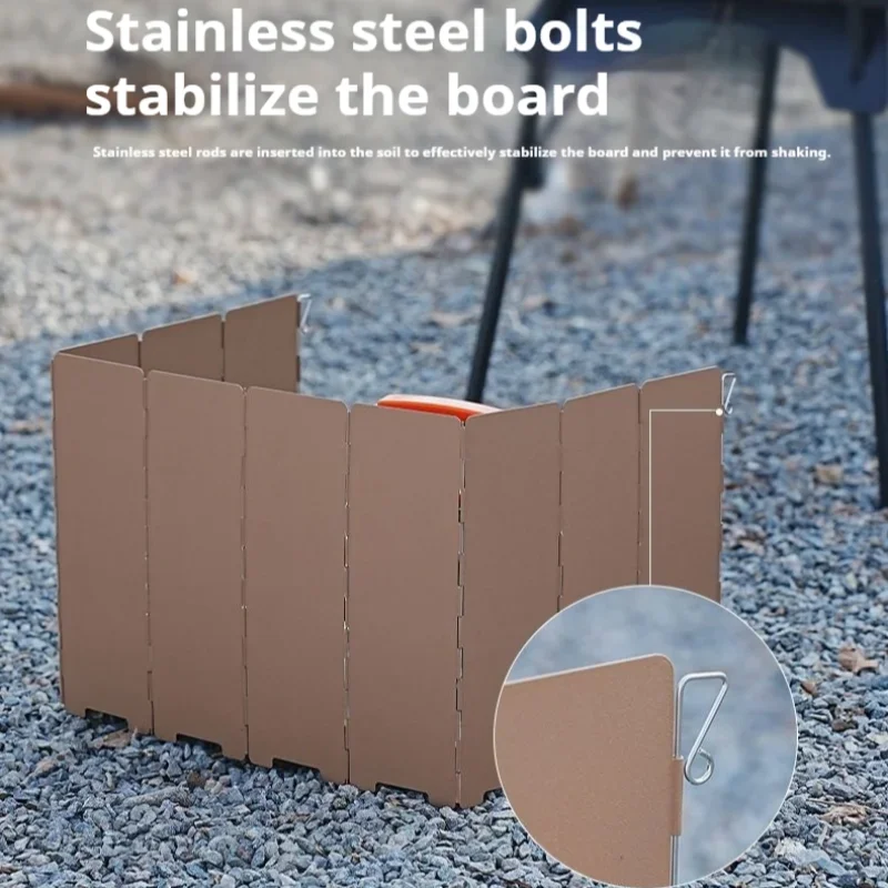 10 Protectores de Viento para  - Camping Cooking Windscreen reseña y precio