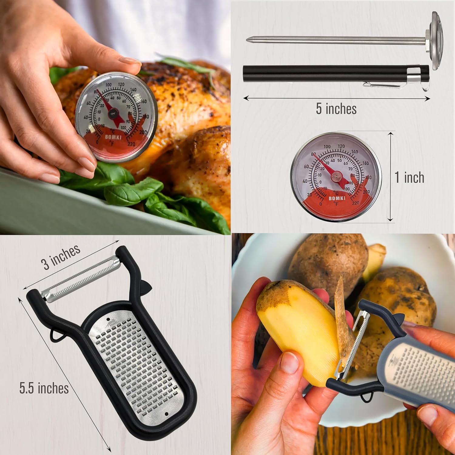 Juego de utensilios de cocina  - Camping Cooking Essentials Kit reseña y precio