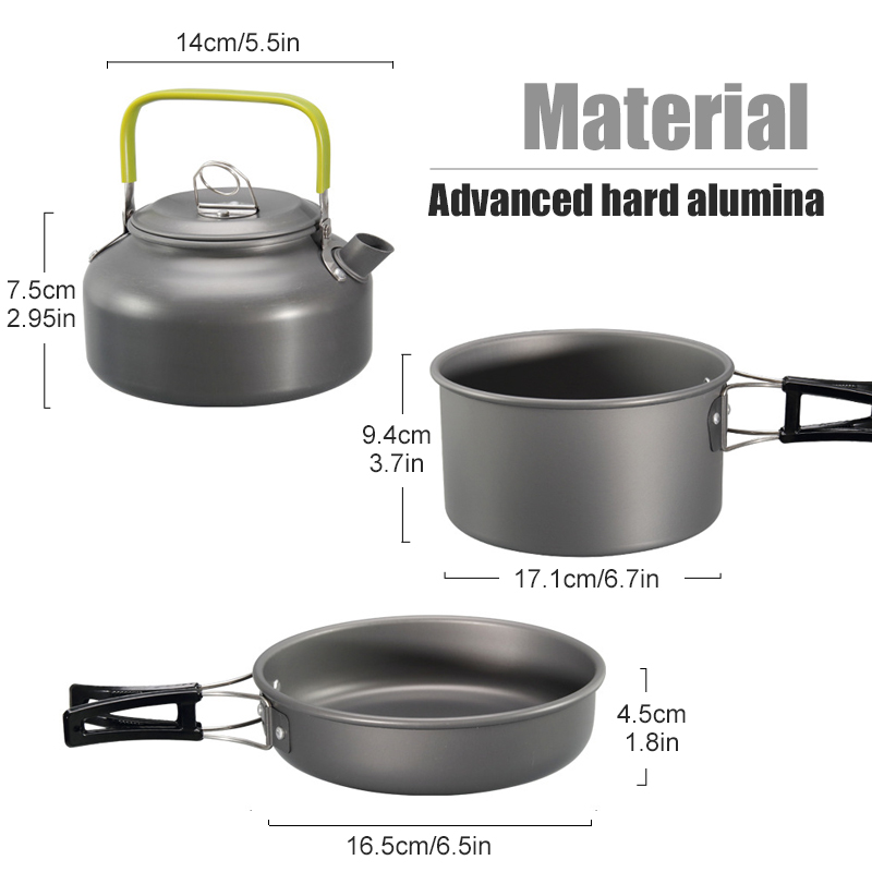 WESTTUNE-Kit de utensilios de  - Camping Cooking Unit reseña y precio