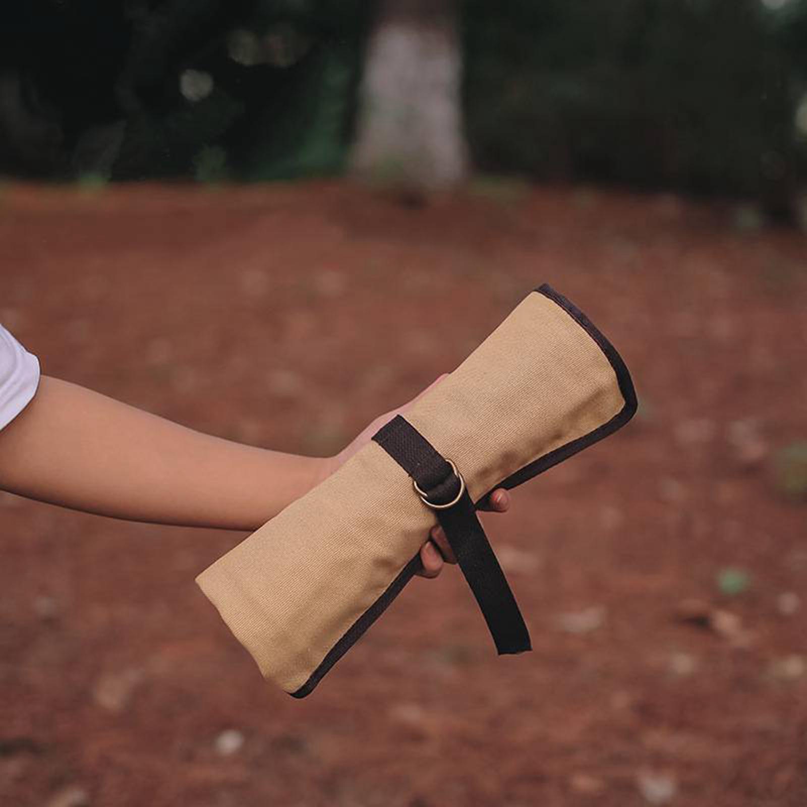 Bolsa enrollable portátil para - Camping Cooking Utensil Bag reseña y precio