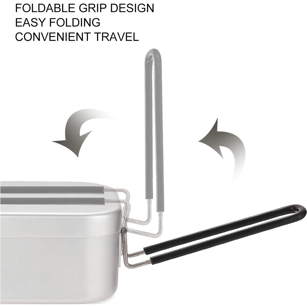 Fiambreras de aluminio de 800M - Camping Cooking Unit reseña y precio