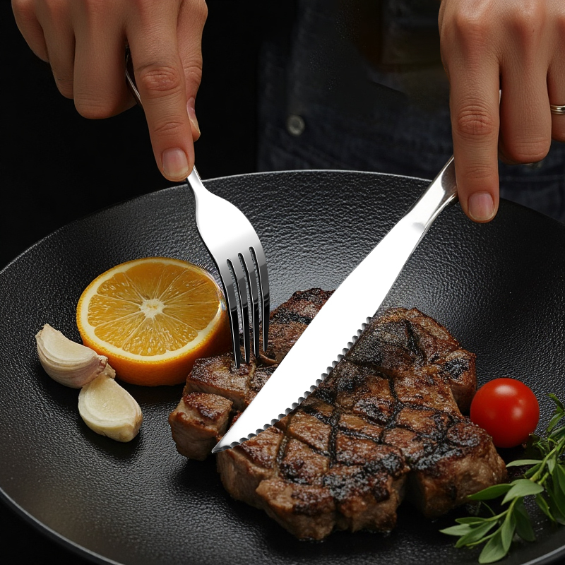 Juego de vajilla de viaje de a - Camping Cooking Cutlery Set reseña y precio