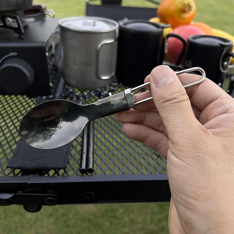 Palillos de cuchara plegables  - Camping Cooking Cutlery Set reseña y precio
