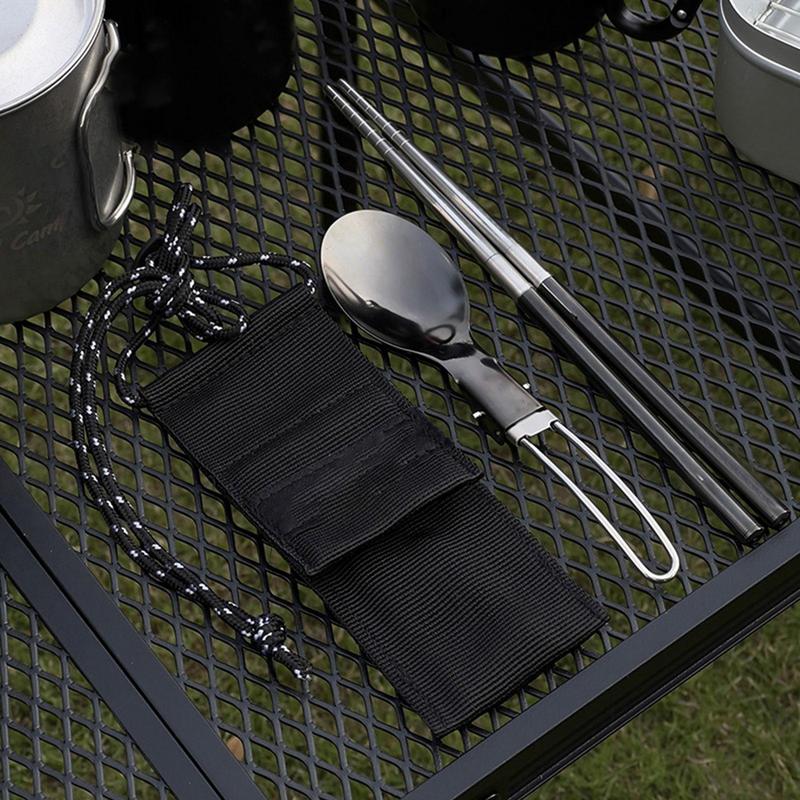 Palillos de cuchara plegables  - Camping Cooking Cutlery Set reseña y precio