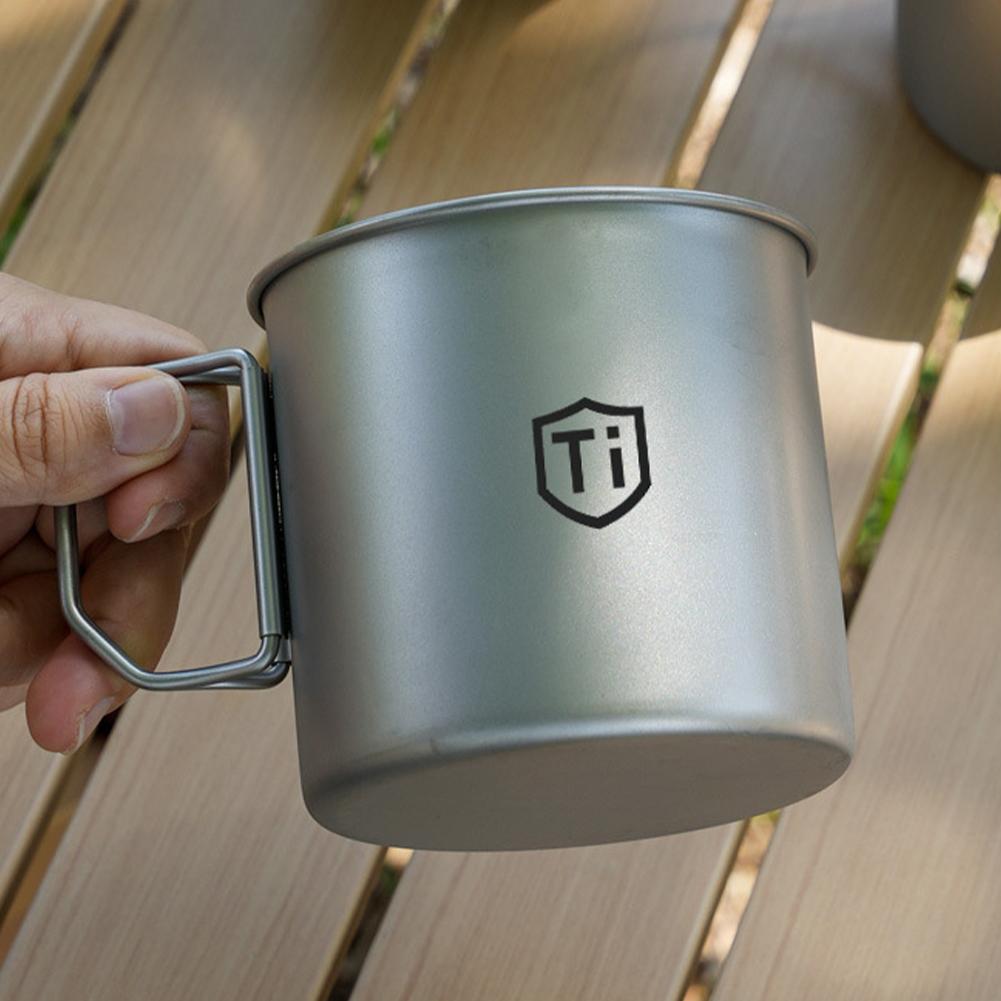 Taza de titanio para acampar,  - Quechua Camping Cooking Set reseña y precio