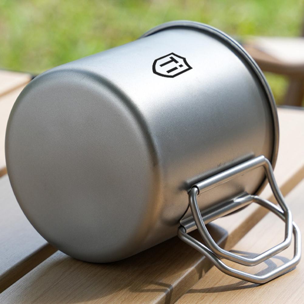 Taza de titanio para acampar,  - Quechua Camping Cooking Set reseña y precio