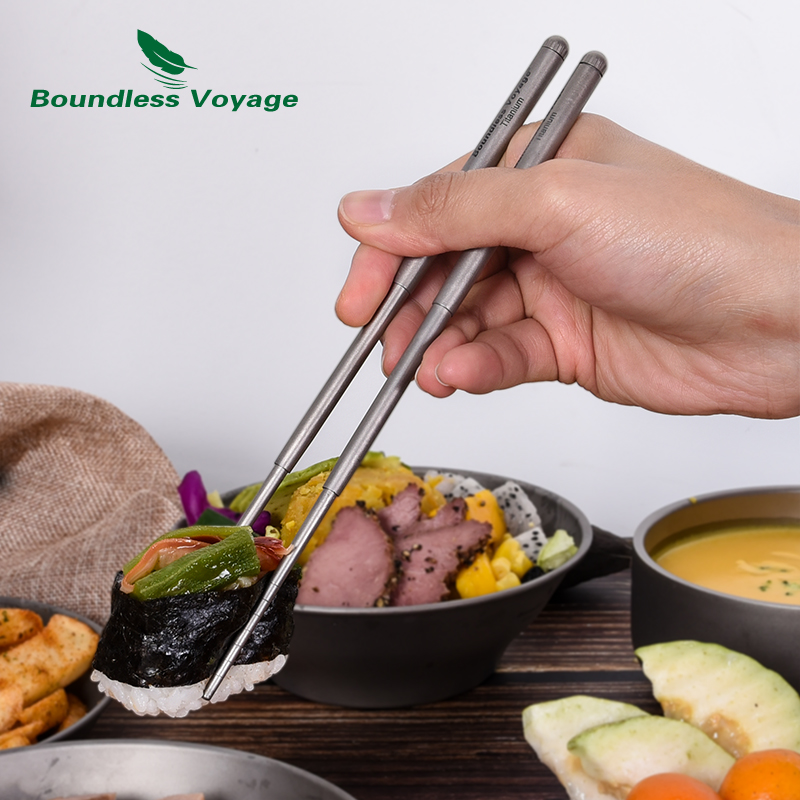 Cubiertos de titanio para acam - Camping Cooking Cutlery Set reseña y precio