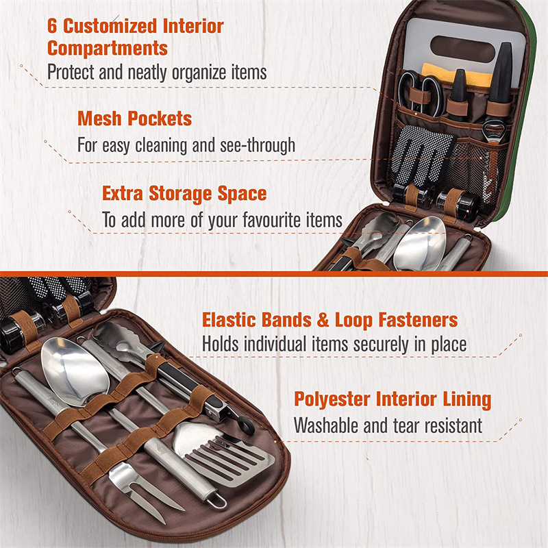 Bolsa portátil para cocinar al - Camping Cooking Equipment Bag reseña y precio
