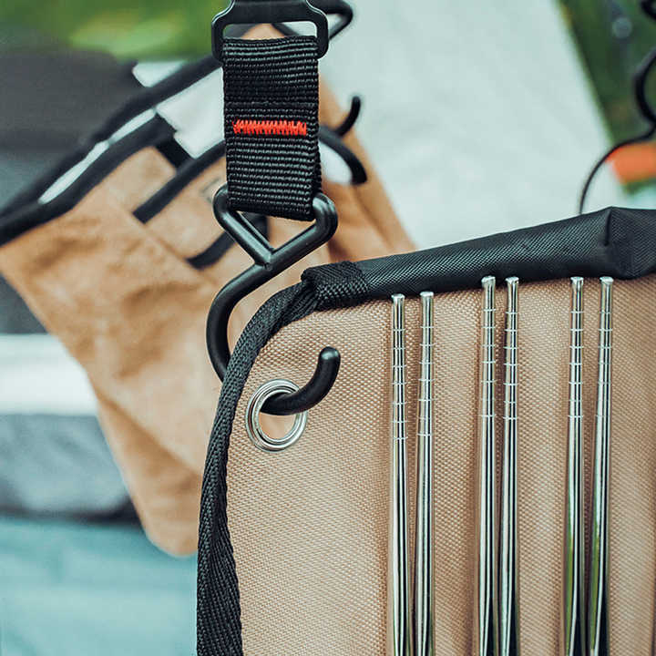 Bolsa portátil para guardar cu - Camping Cooking Equipment Bag reseña y precio