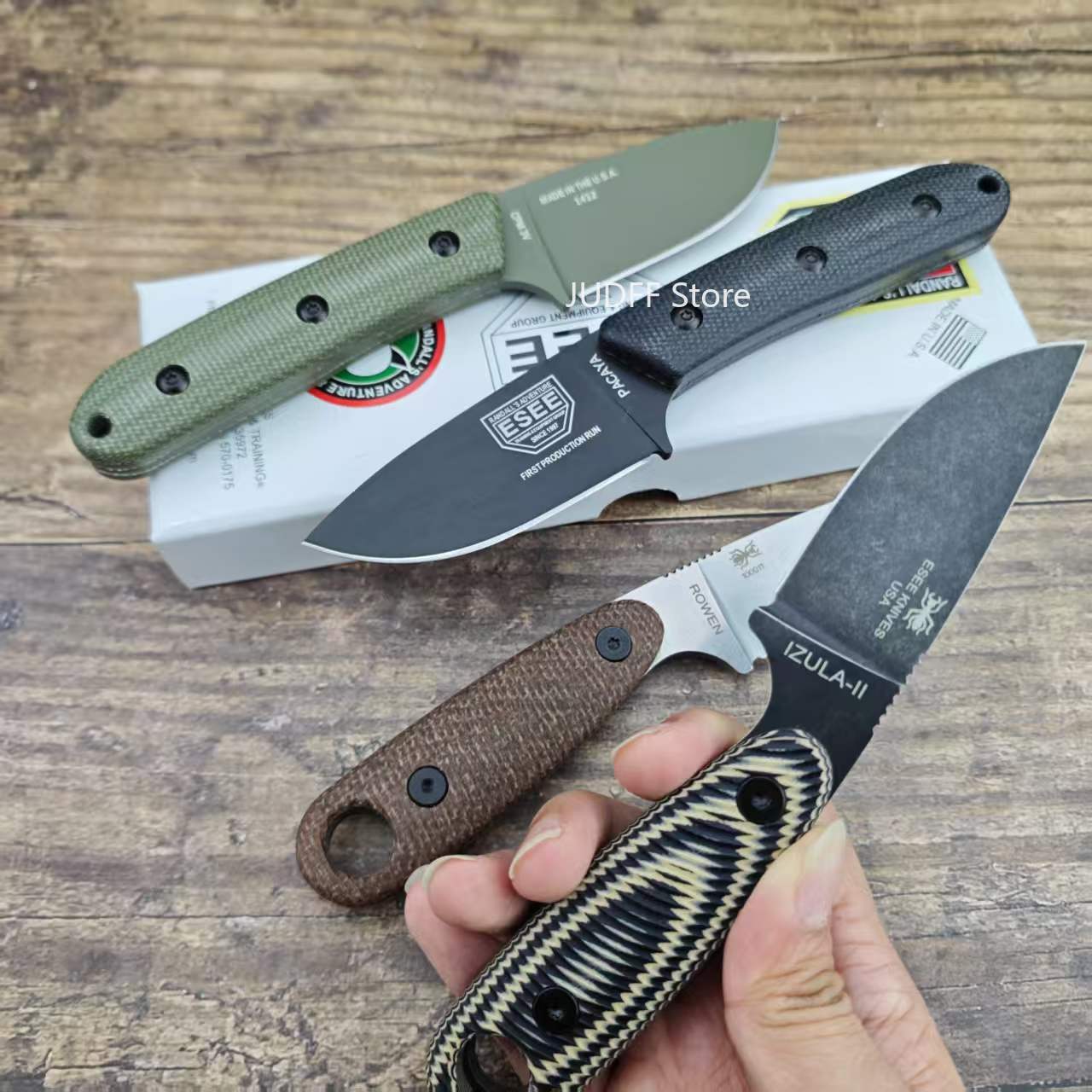 Cuchillo Fijo para Exteriores  - Camping Cooking Knives reseña y precio