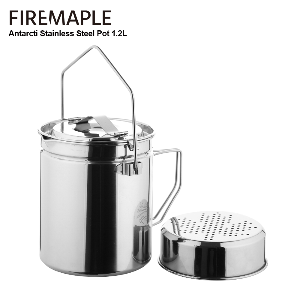 Olla de vapor de acero inoxida - Camping Cooking Unit reseña y precio