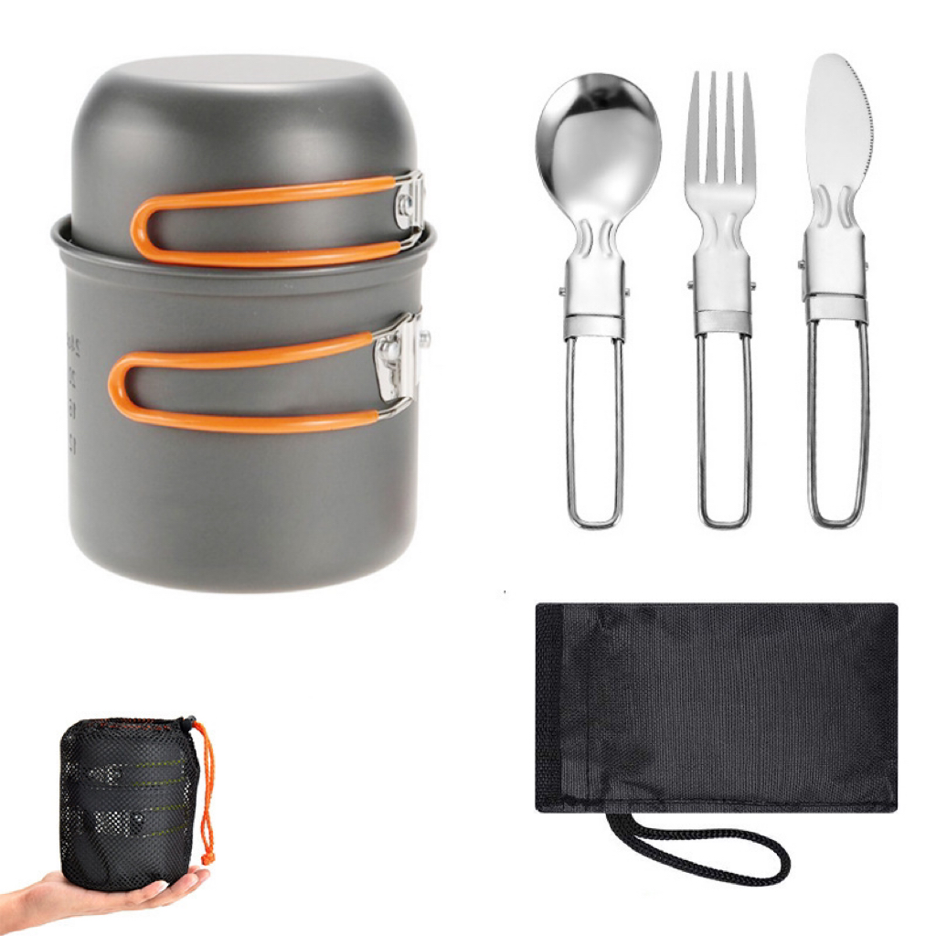 Kit de utensilios de cocina pa - Camping Cooking Equipment Bag reseña y precio