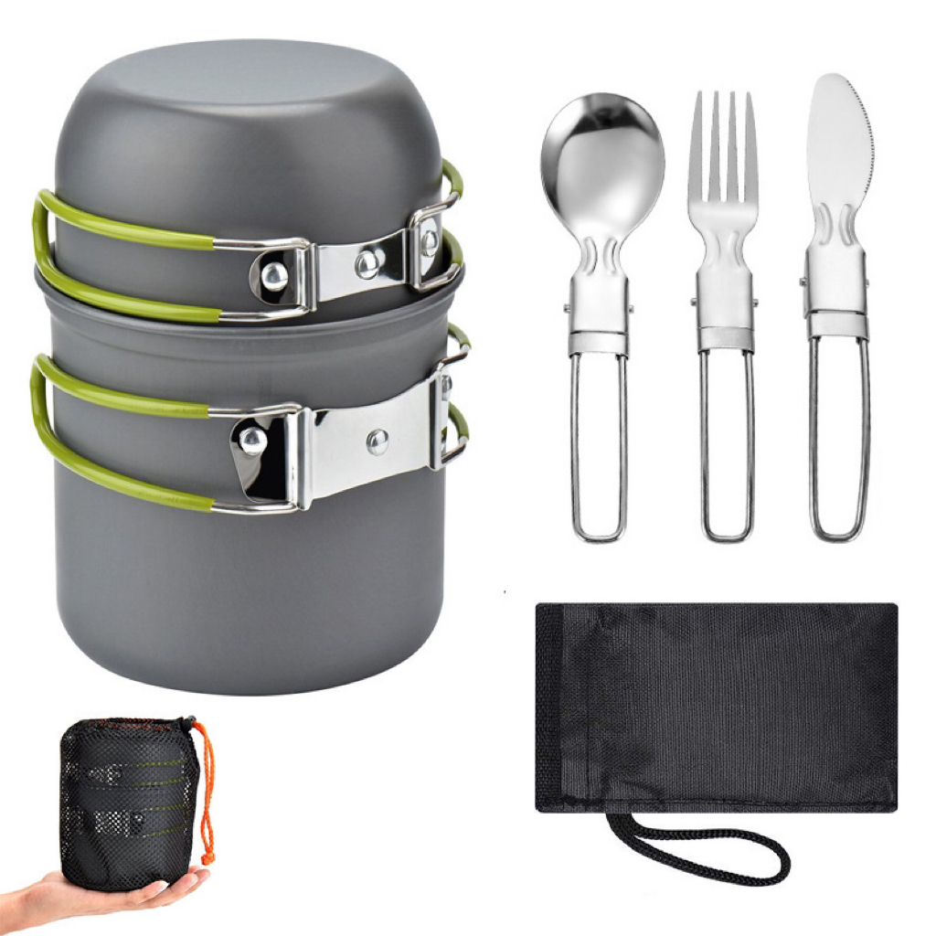 Kit de utensilios de cocina pa - Camping Cooking Equipment Bag reseña y precio